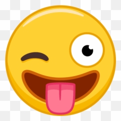 Vk Sticker - Emoji Knipoog Met Tong,Where To Find Emoji Stickers