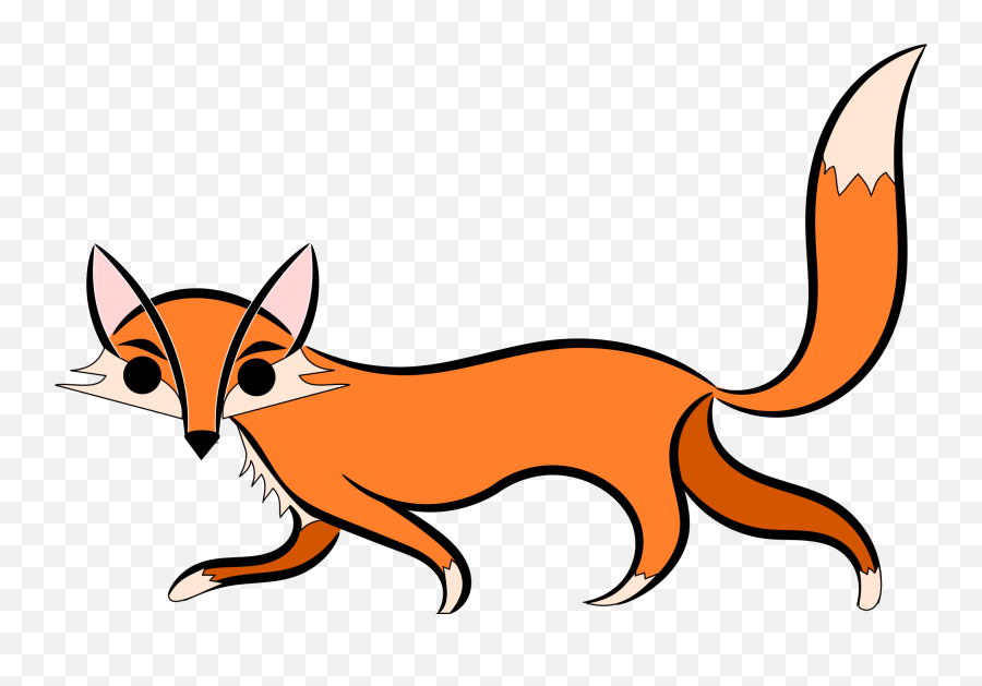 Free Sneaky Fox Clipart Clipart And - Fox Cartoon Transparent Emoji,Sneaky Emoji