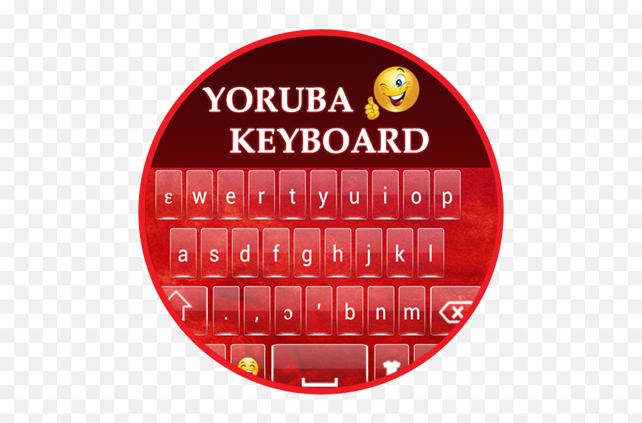 Yoruba Keyboard Qp - Dot Emoji,Emoticons Com Caracteres Especiais