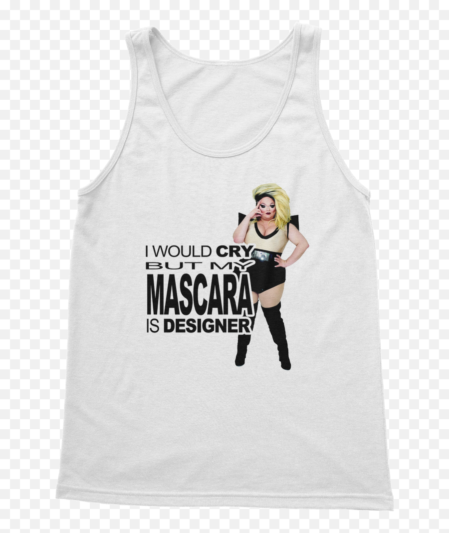 Farrah Mascara Masc 4 Mascara Tank Top U2013 Dragqueenmerch - Active Tank Emoji,Emoji High Tops