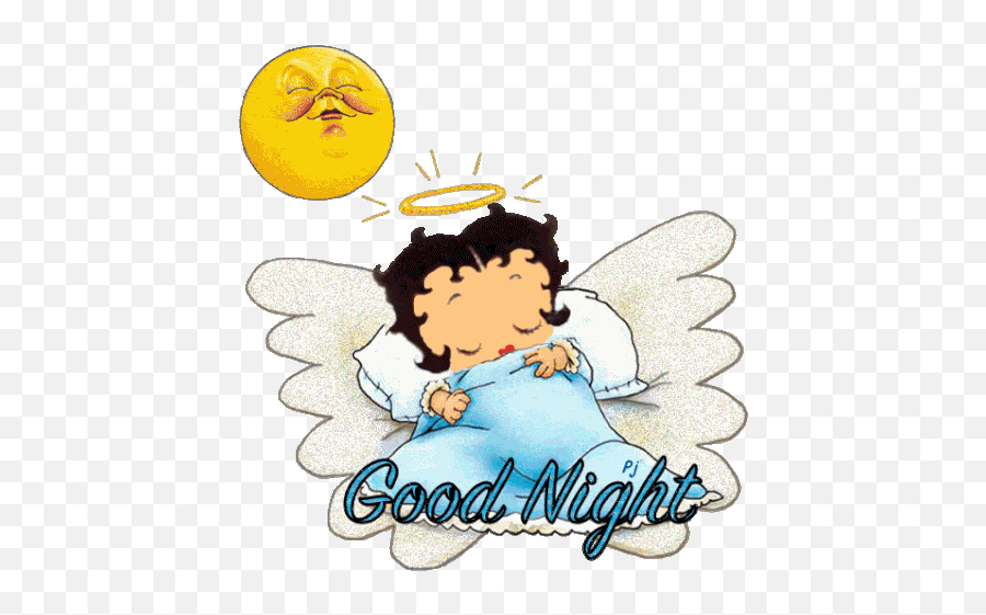 Nightgif Photo By Boopermama Cute Good Night Betty Boop - Good Night Animate Buonanotte Betty Boop Gif Emoji,Good Night Emoji Animated