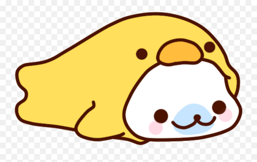 Seal Kawaii Animals Duck Adorable Sticker By Lluvstruck - Cute Kawaii Baby Chick Drawing Emoji,Seal Emoticon Kawiai