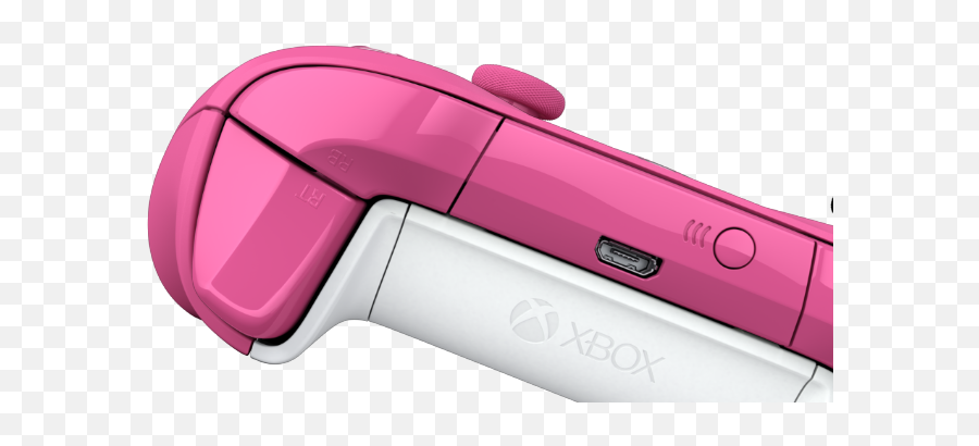 Custom Controller With Colors Deep Pink Robot White Abyss - Girly Emoji,Xbox Different Emotion Faces