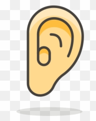 Human Ear Free Icon Of Another Emoji - Oreja Icon,Ear Emoji