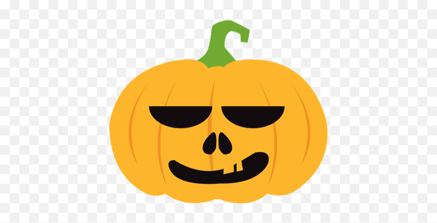 Pumpkin Halloween Emoji Sticker - Happy,Spooky In Emojis