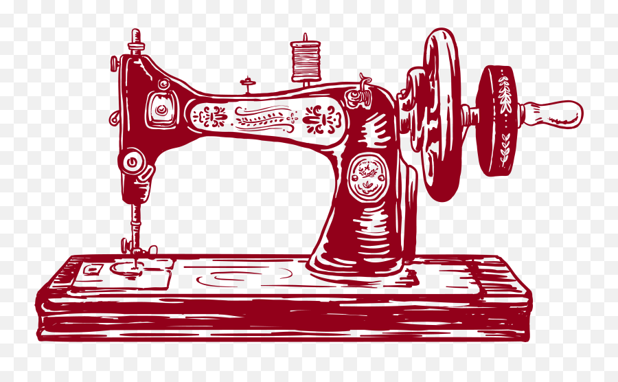 Free Transparent Sewing Machines Png - Sewing Machine Retro Png Emoji,Free Sewing Machine Emoji