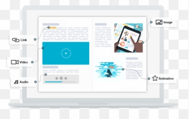 Free Html5 Flip Book Maker Online - Flip Html5 Emoji,Unflip Emoji Letter