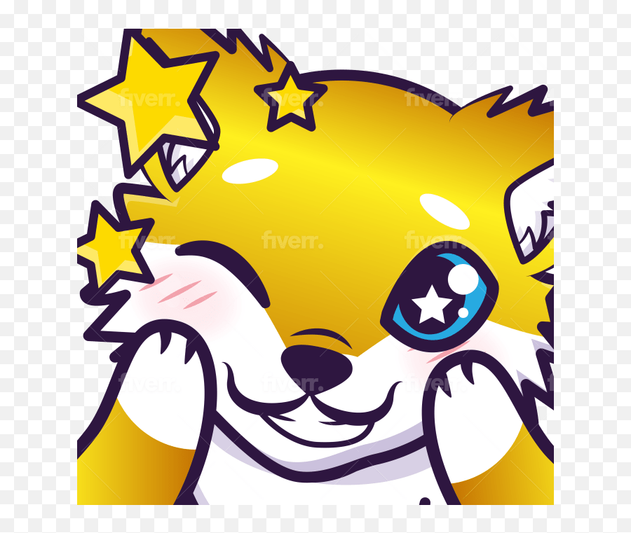 Make A Kawaii Chibi Or Cute Twitch Emotes Sub Badges By - Happy Emoji,Chibi Suprised Emotion
