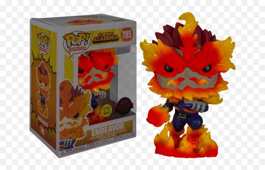 Funko Pop My Hero Academia - Endeavor Glow In The Dark 785 Funko Pop My Hero Academia Endeavor Emoji,How To Make Funko Emojis