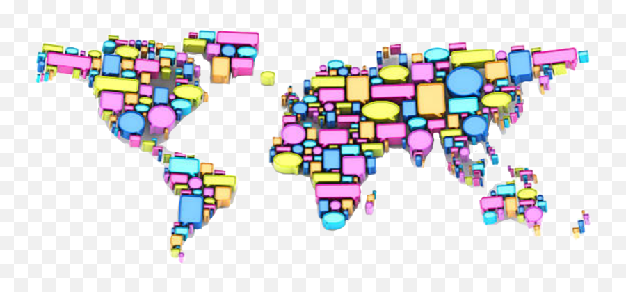The Most Edited Countrymaps Picsart - World Map With Speech Bubbles Emoji,Patilla Emoji