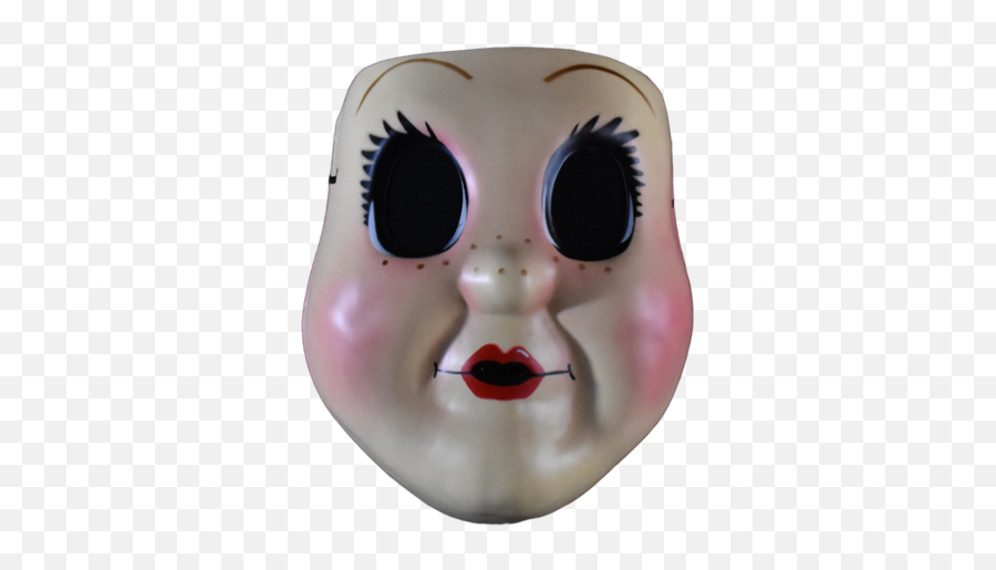 T4 The Strangers Doll Face Mask - Strangers Prey At Night Mask Emoji,Arrangement Of Table For Children Party Of Emojis