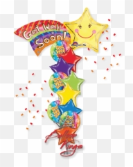 Get Well Soon Shooting Stars Large Bouquet - Recuperate Pronto Con Estrellas Emoji,How To Use Nba All Star Emojis