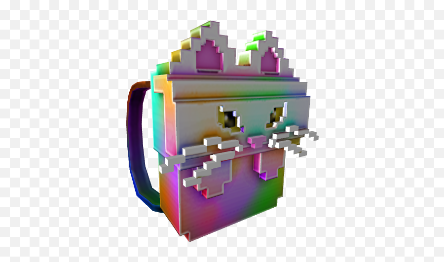 8 - Bit Rainbow Cat Backpack Toy Item Rbxleaks Roblox 8 Bit Cat Backpack Emoji,Emojis 8bit