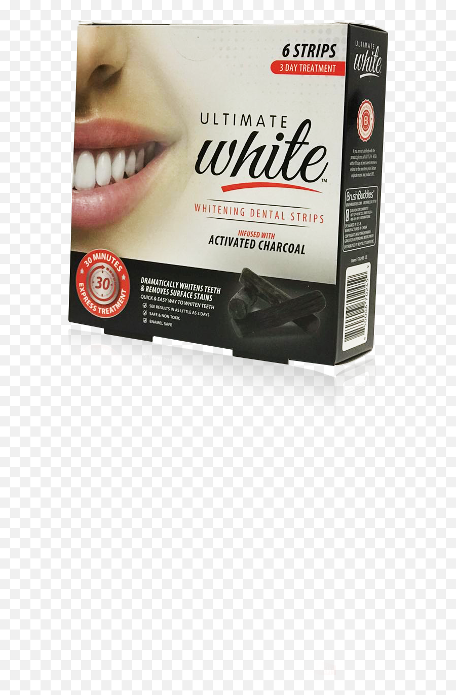 Ultimate White Whitening Dental Strips Infused With - Oral Hygiene Emoji,Little Emoji Smiling With Teeth
