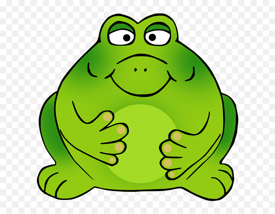 Free Photo Frog Animal Creature - Fat Frog Cartoon Emoji,Spadefoot Toad Emotion