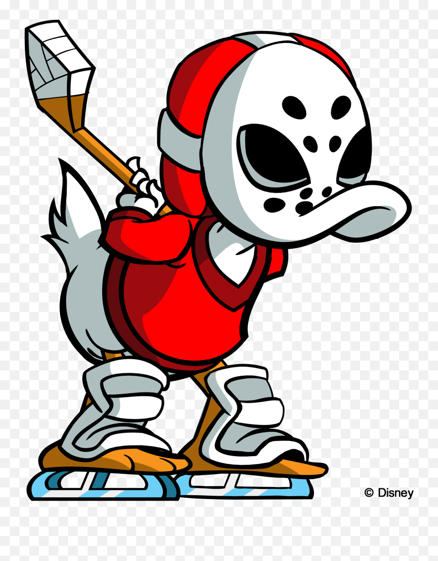 Ducktales Remastered Hockey Clipart - Ducktales Hockey Emoji,Huey Emoji