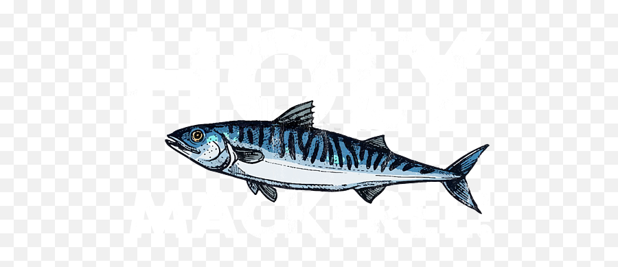 Holy Mackerel Funny Fish T - Shirt For Sale By Noirty Designs Emoji,Fishing Rod With Fish Emoji