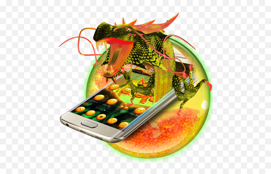 Dragon Fire Ball Tema - Izinhlelo Zokusebenza Kugoogle Play Smartphone Emoji,Dragon Ball Z Emoji Keyboard