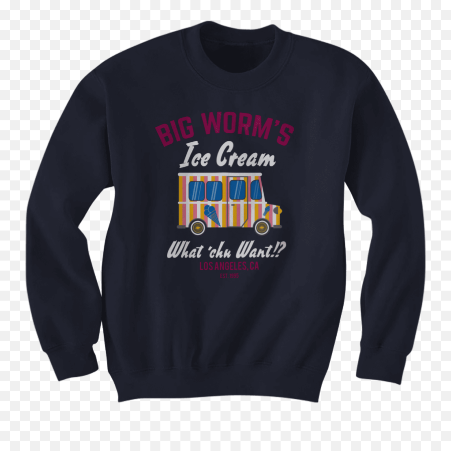 Big Worms Ice Cream - Die Hard Xmas Jumper Emoji,Playing With My Emotions Smokey