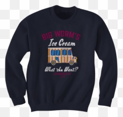 Big Worms Ice Cream - Die Hard Xmas Jumper Emoji,Playing With My Emotions Smokey