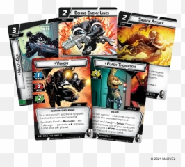 Fantasy Flight Games Marvel Champions Lcg Venom Hero Pack Emoji,Symbiote Emotions