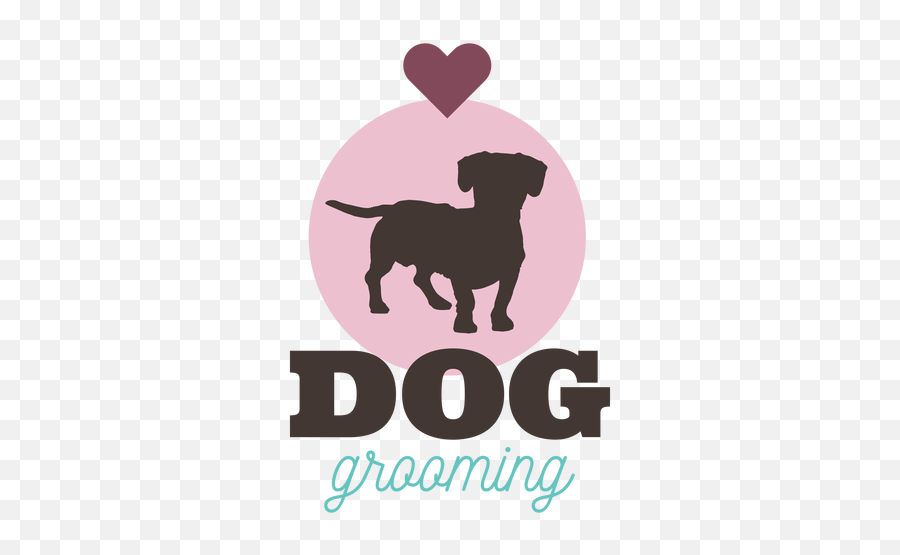 Dog Grooming Heart Logo Transparent Png U0026 Svg Vector Emoji,Fox Heart Emoji Transparent