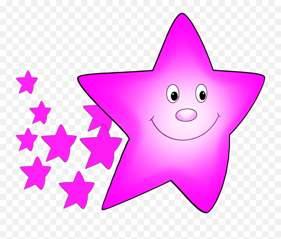 Pink Comet Clipart Star Clipart Clip Art Stars Emoji,Emoji Happy Face Vip Holding A Sign That Says Vip