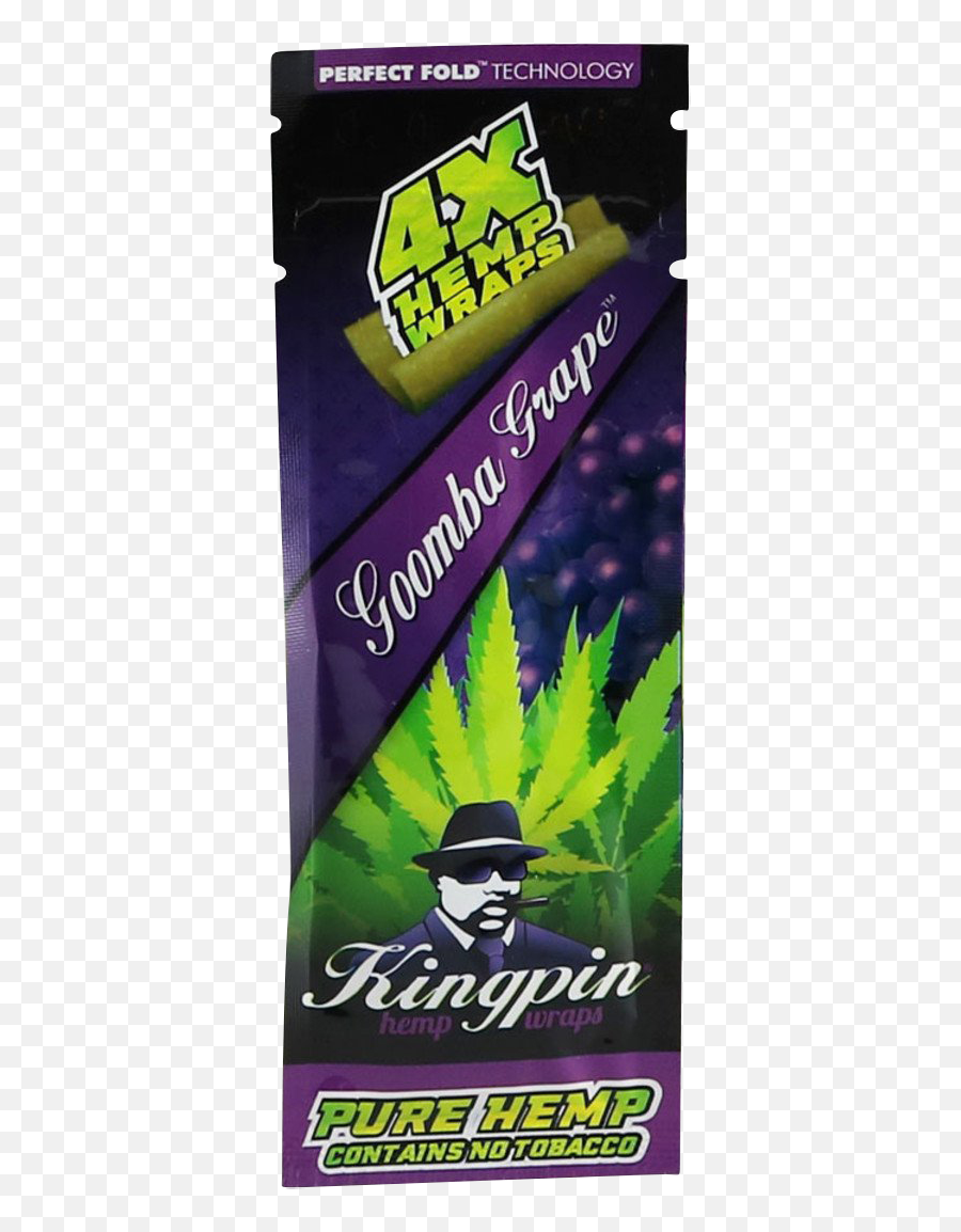 Kingpin Hemp Wrap 4 Wraps - 25 Pack Rolling Papers Emoji,Folded Palms Emoji