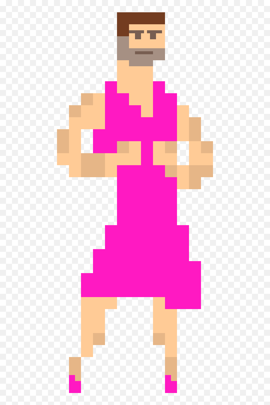 Ballerina Man Walk Stationary Pixel Art Maker Emoji,Old Skype Emojis Gif