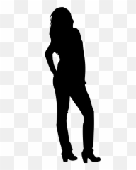 Black Girl Standing Vector Transparent Png Png Mart Emoji,Standing Girl Emoji