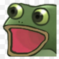 Telegram Sticker 20 From Collection Worry Emoji,Discord Frog Emoji