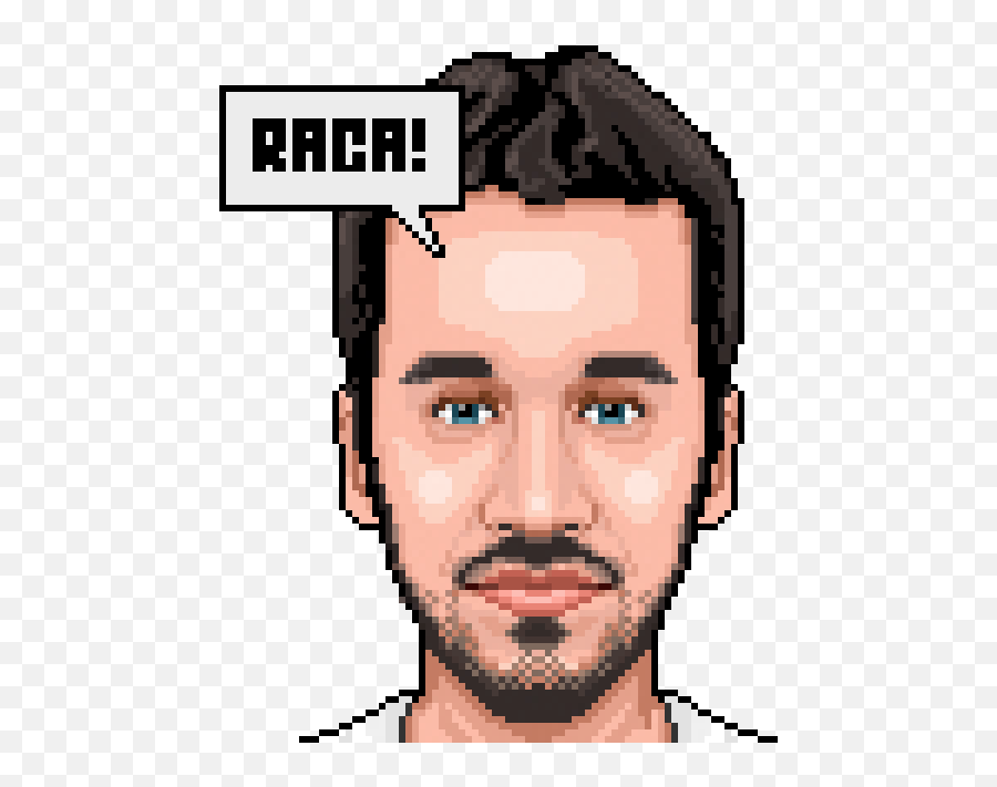 Pixeltemple Pixel Portraits Emoji,Pixelated Man Beard Emoji
