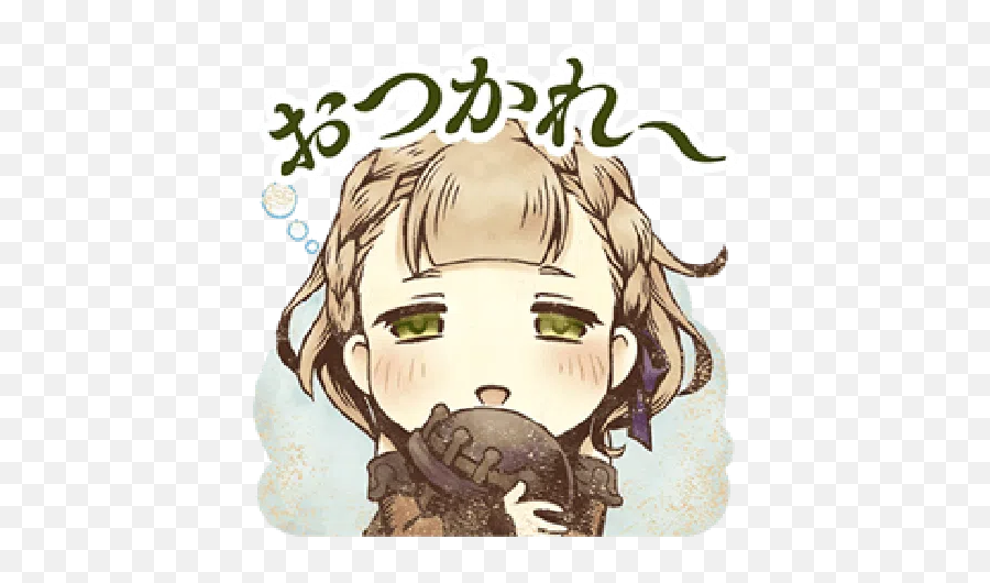 Japanese Stickers For Whatsapp - Stickers Cloud Sinoalice Stickers Emoji,Japanese Doll Emoji