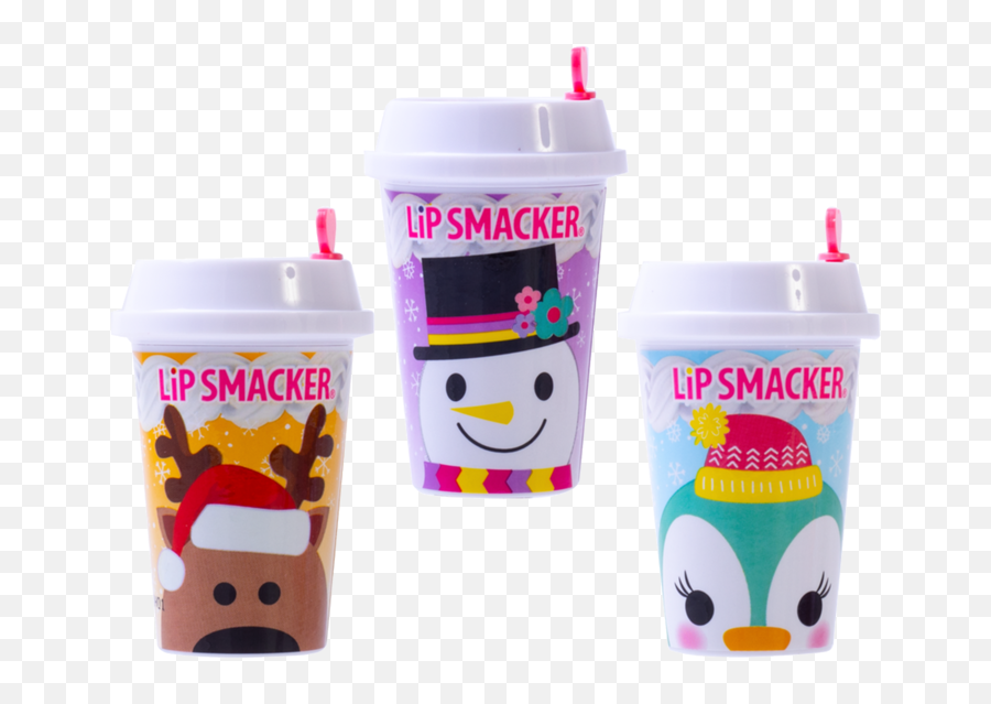 Lip Smacker Holiday Beverage Cup Trio - Lip Smacker Emoji,Emoji Holiday Answers