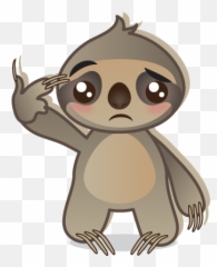 Sloth Emoji - Ugly,Is There A Sloth Emoji