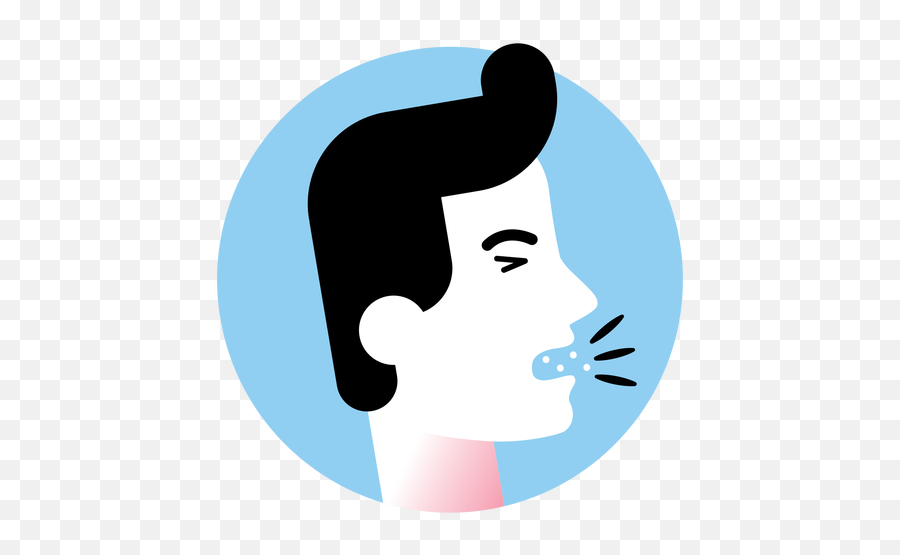 Symptom - Cough Icon Emoji,Sore Throat Emoji