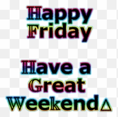 Friday It Clipart - Happy Friday And Weekend Gif Emoji,Happy Friday Emoji