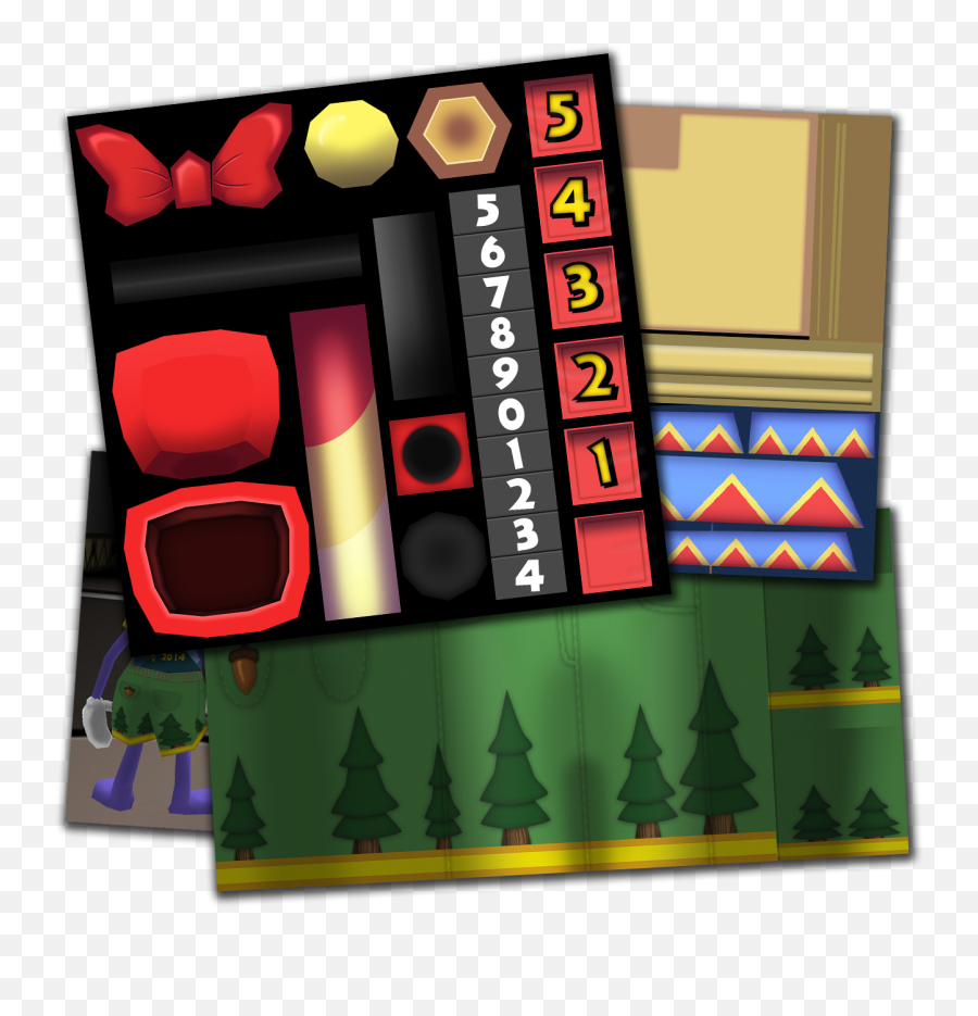 Toontown Retextured - Horizontal Emoji,Toontown Emotions