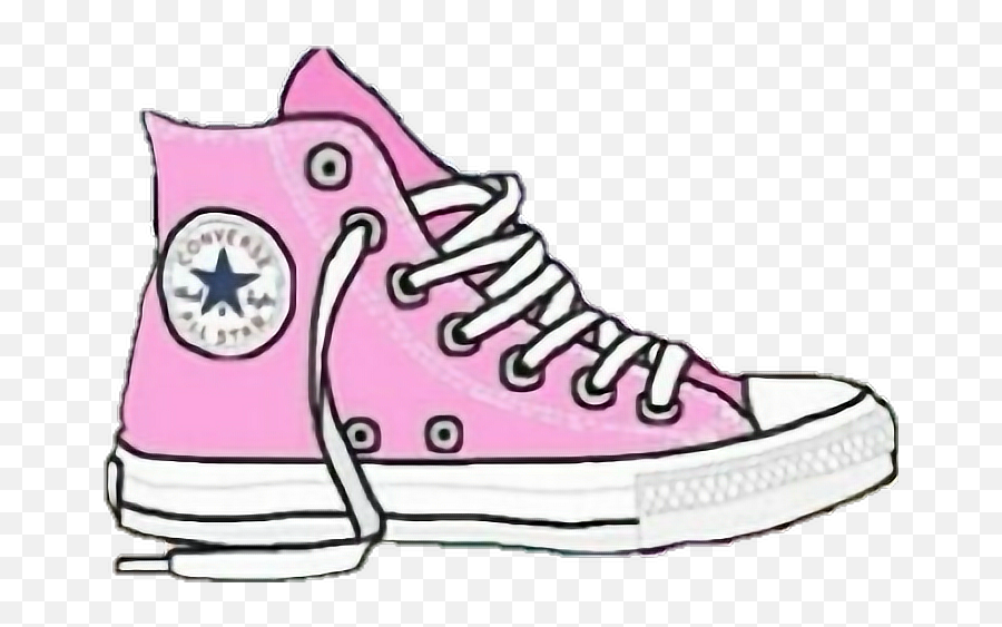 U Inozemstvu Metalna Linija Pei Tumblr Converse Emoji - Converse Shoes Cartoon,Emoji High Tops