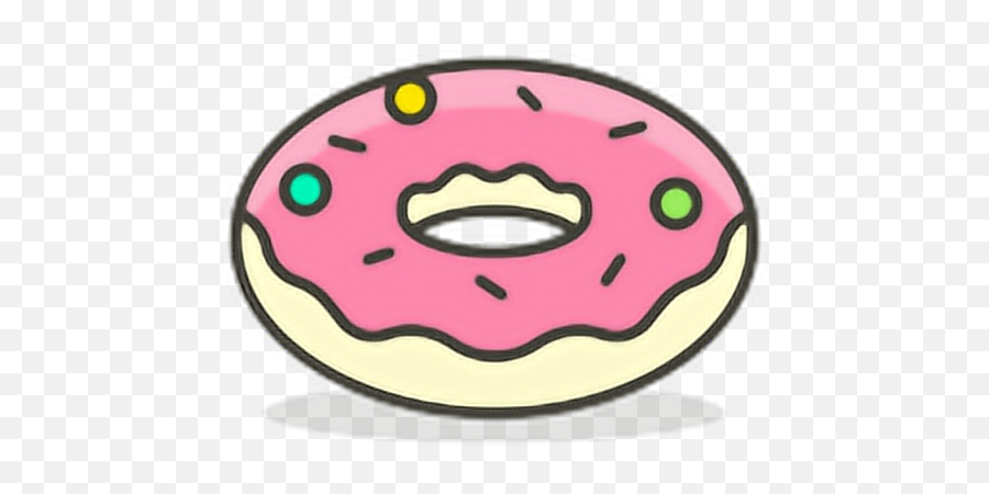 Icon Icons Food Rosquinha Emoji Sticker - Doughnut Emoji,What Are The Food Emoji Icons