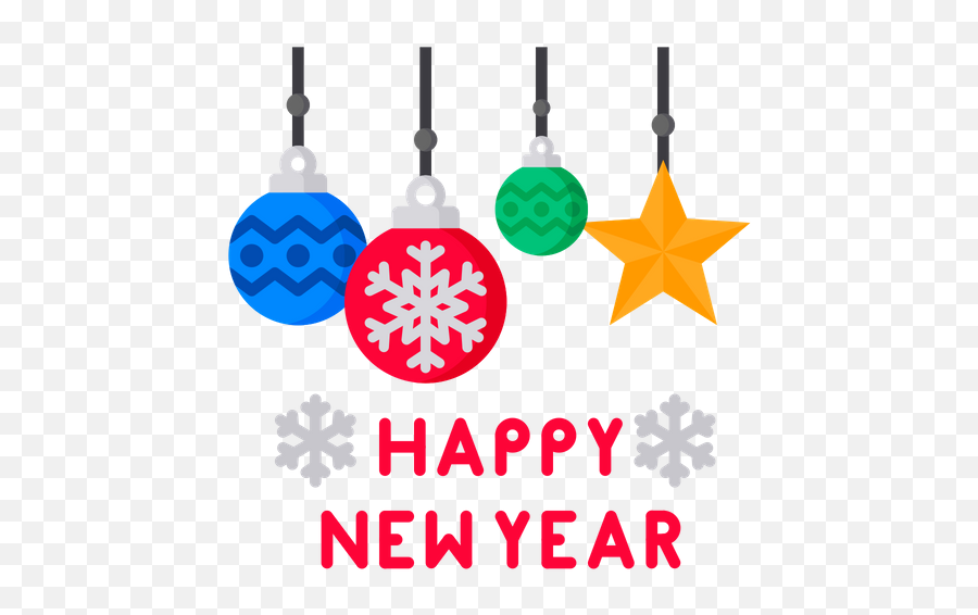 Happy Icon Of Flat Style - Available In Svg Png Eps Ai Clipart Happy New Year Icon Emoji,Emoticon Christmas Ornament