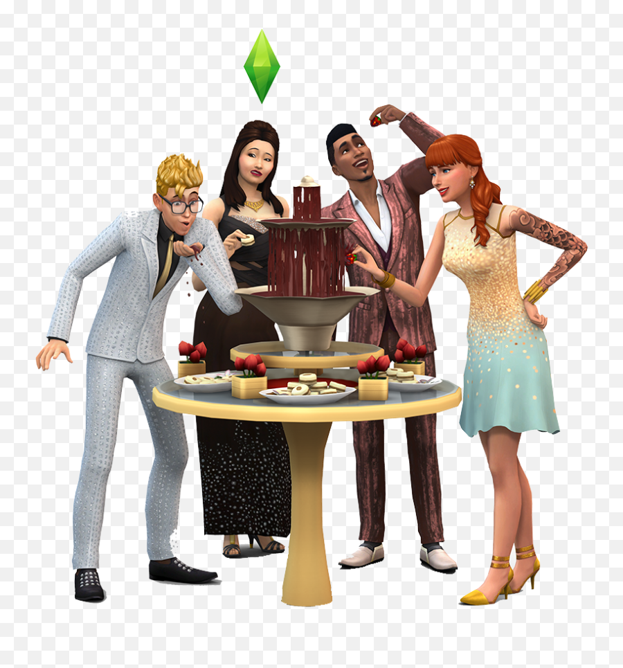 The Sims Free Online - Sims 4 Luxury Party Stuff Render Emoji,Sims 4 Emoji