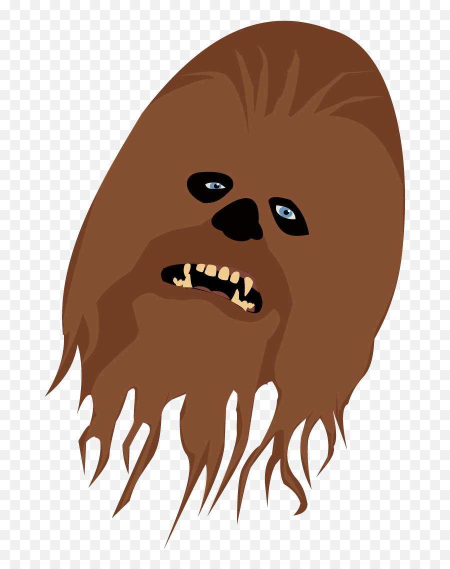 Chewbacca Face Transparent Background - Chewbacca Face Transparent Emoji,Chewbacca Emoticon