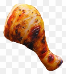 Coussin En Forme De Nourriture - Chicken Leg Pillow Emoji,Coussin Emoji Caca