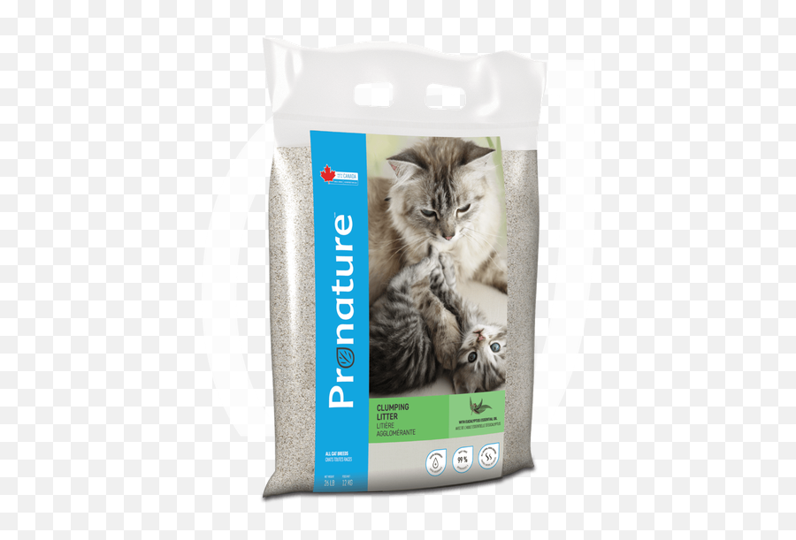 Pronature Eucalyptus Cat Litter - Pronature Cat Litter Emoji,Cat Using Litter Box Emoticon