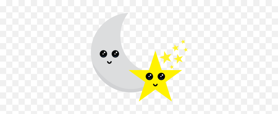 Kawaii Starmoon Illustration - 028 Dot Emoji,Rainbow Kawaii Emoticons