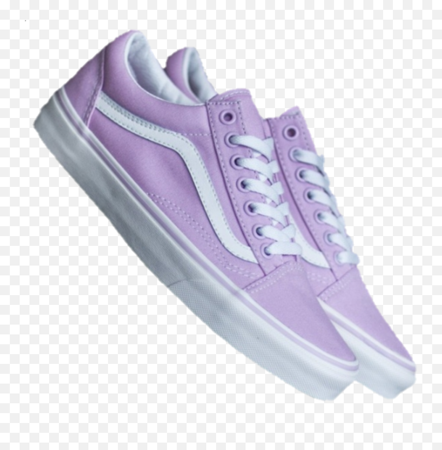 Vans Shoes Purple Pastel Niche Sticker - Vans Old Skool Orchid Emoji,Emoji Shoes Vans