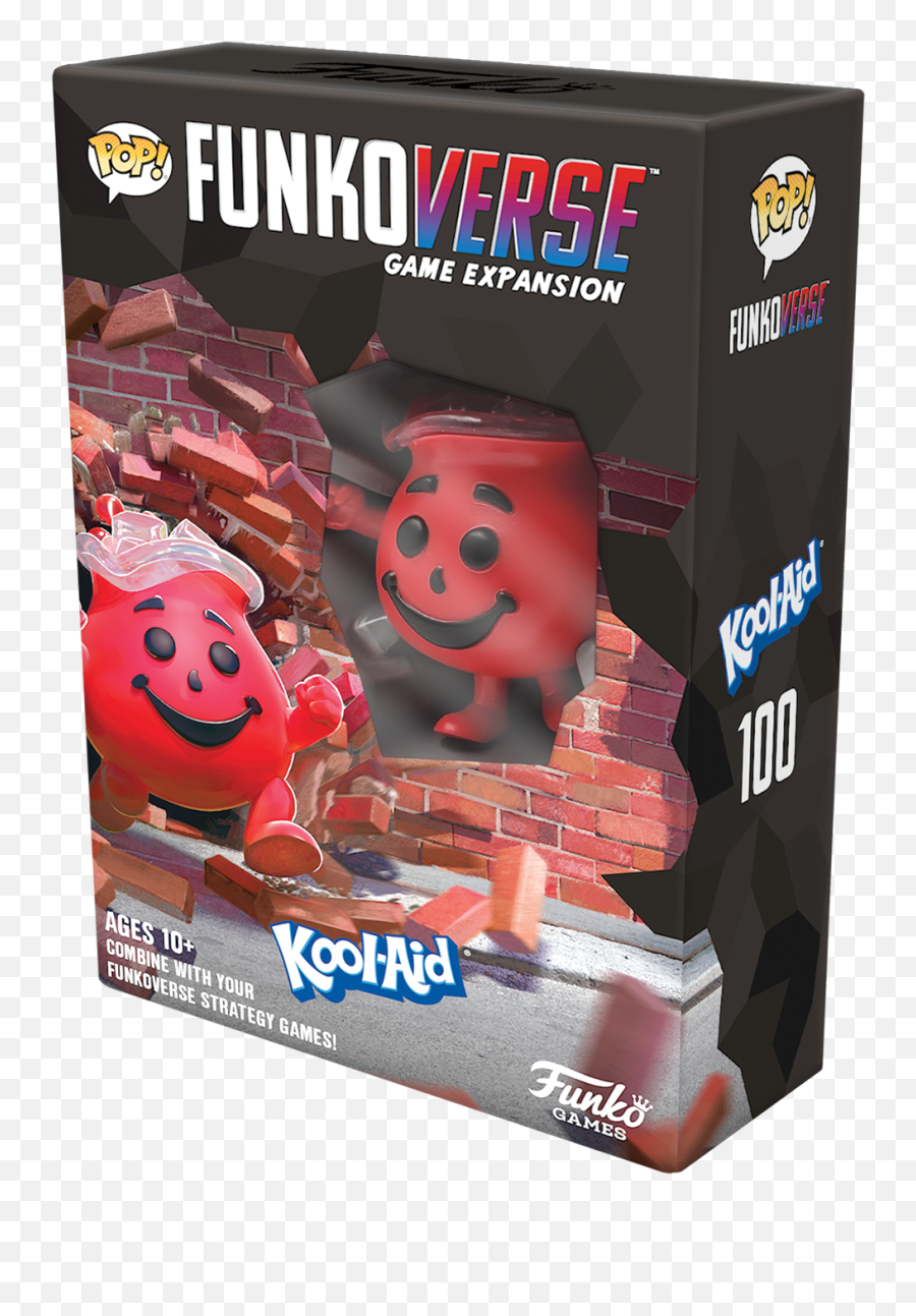 Funko Games Pop Funkoverse Kool - Aid Man 100 1pack Funkoverse Kool Aid Emoji,What Your Favorite Kool Aid Emoji