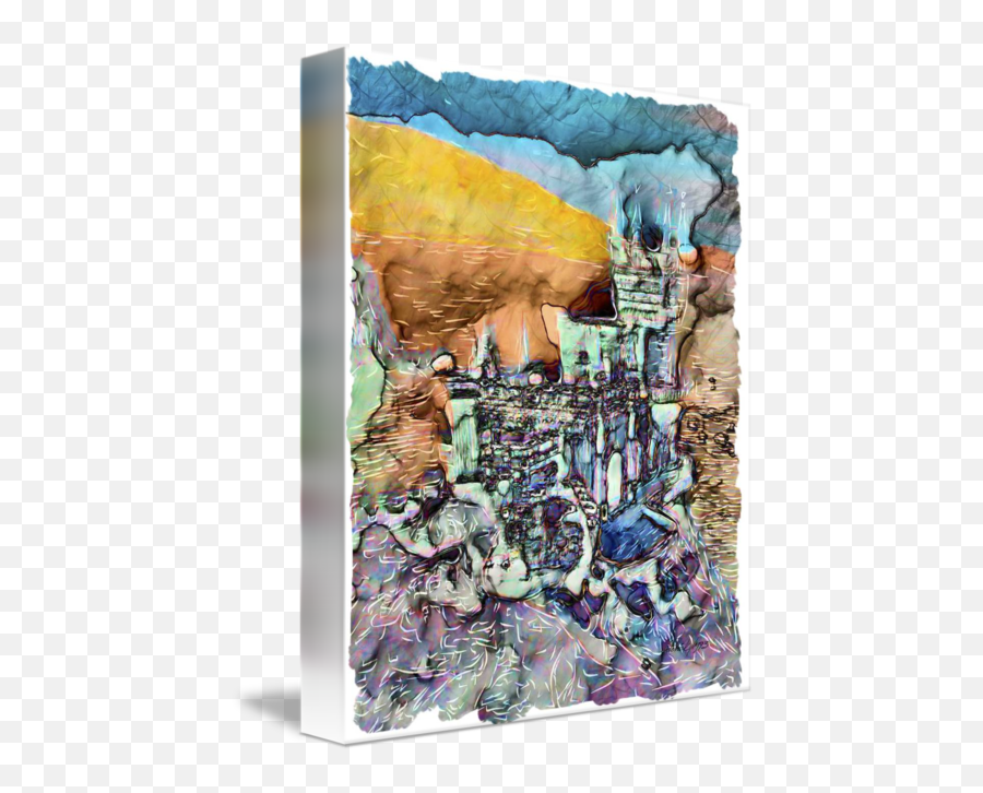 Abstract Castle - Vertical Emoji,Emotions Personified Art