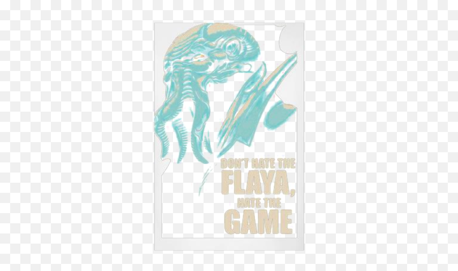 Donu0027t Hate The Flaya Hate The Game Mind Flayer Dungeons - Poster Emoji,Mind Flayer Emotion Stones